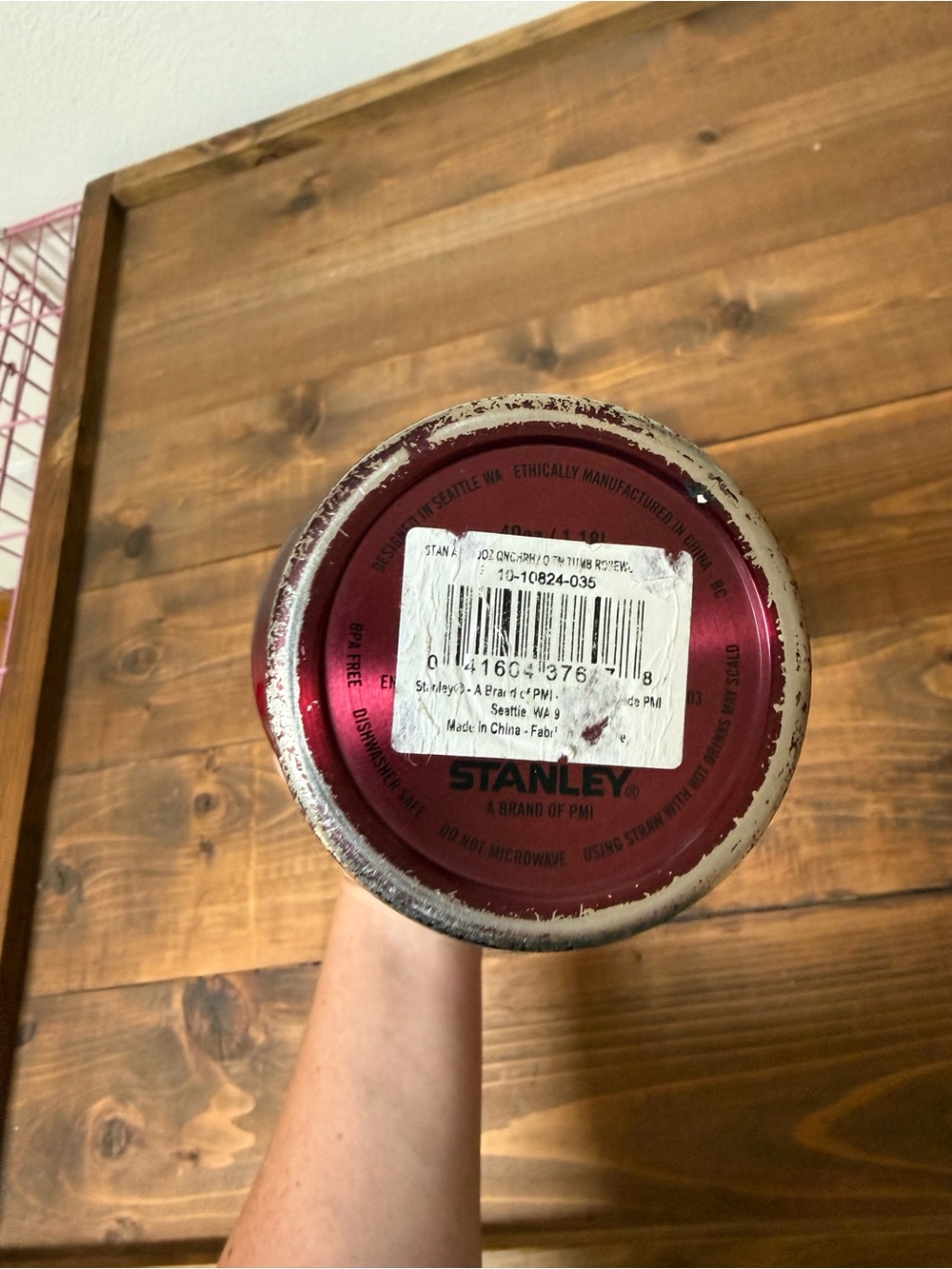 Stanley Quencher H2.0 FlowState 40 oz Tumbler - Rosewood Glow - Picture 11 of 11